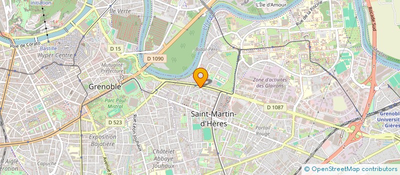 localisation de l'entreprise STAND UP FAMILY  SAINT-MARTIN-D'HERES