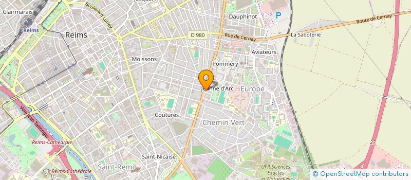 localisation de l'entreprise STANDA MEDIA  REIMS