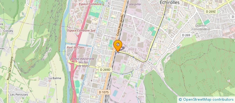 localisation de l'entreprise STANDARD 216 - HISTO BUS GRENOBLOIS  LE PONT-DE-CLAIX