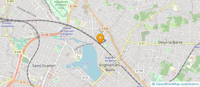 localisation de l'entreprise STANDARD AUTO INDUSTRIE  ENGHIEN LES BAINS