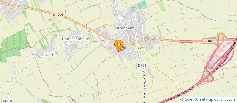 localisation de l'entreprise STANDARD AVENUE  ITTENHEIM