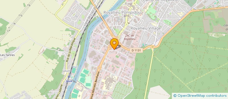 localisation de l'entreprise STANDARD BTP  COMPIEGNE