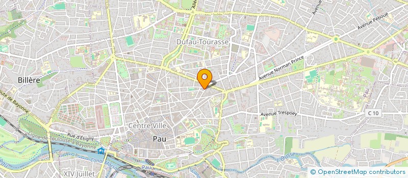 localisation de l'entreprise STANDARD EQUIPEMENT à PAU