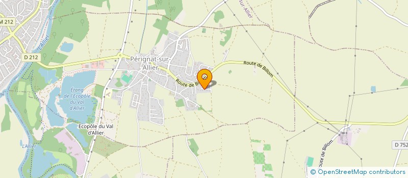 localisation de l'entreprise STANDARD NEUF  PERIGNAT-SUR-ALLIER