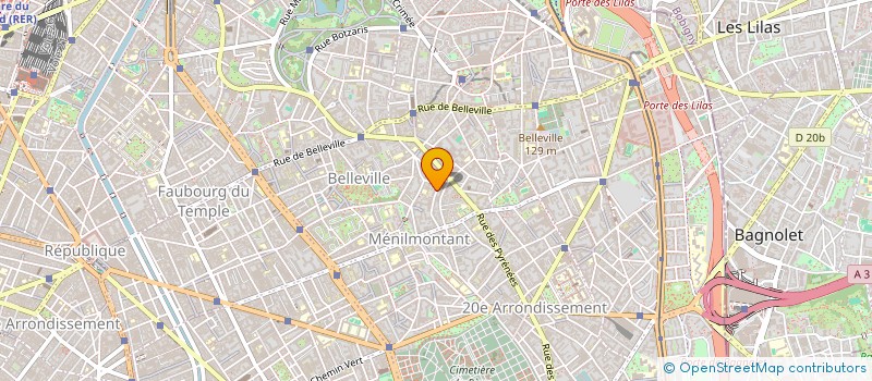localisation de l'entreprise STANDARD TIME  PARIS