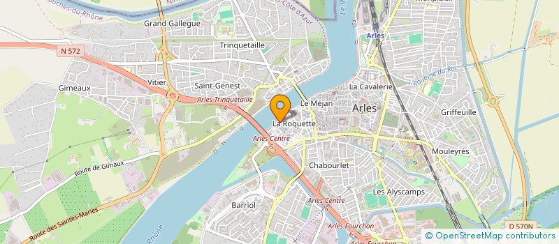localisation de l'entreprise STANDARDS AUTOCHTONES (SA) à ARLES