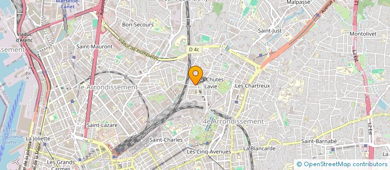 localisation de l'entreprise STANDART à MARSEILLE