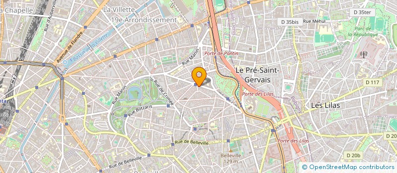 localisation de l'entreprise STANDEVENTS  PARIS