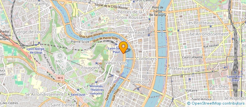 localisation de l'entreprise STANDING à LYON