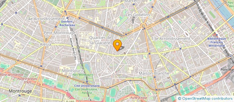 localisation de l'entreprise STANDING O  PARIS