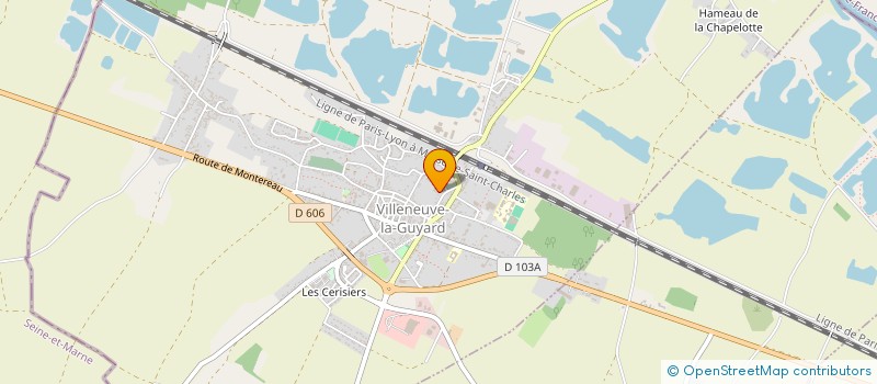 localisation de l'entreprise STANDISSIMO à VILLENEUVE-LA-GUYARD