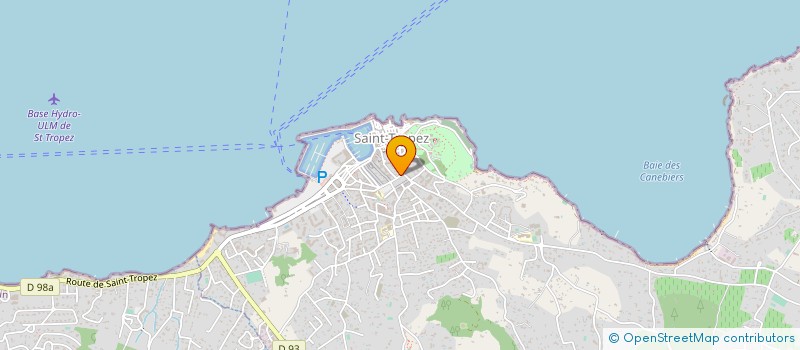 localisation de l'entreprise STANDOR à SAINT TROPEZ
