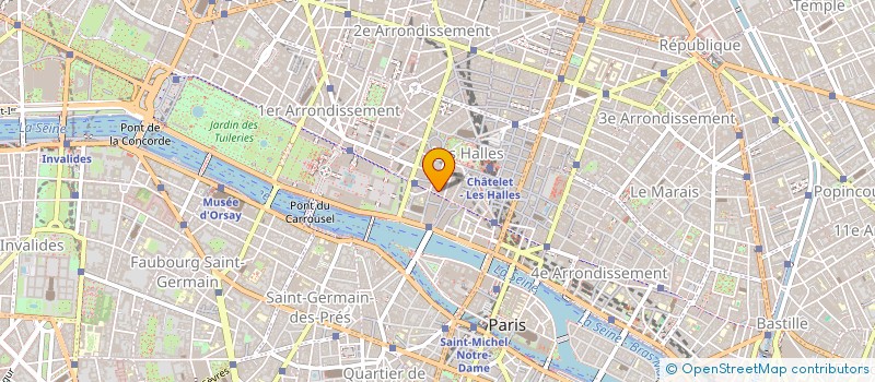 localisation de l'entreprise STANDRDS  PARIS