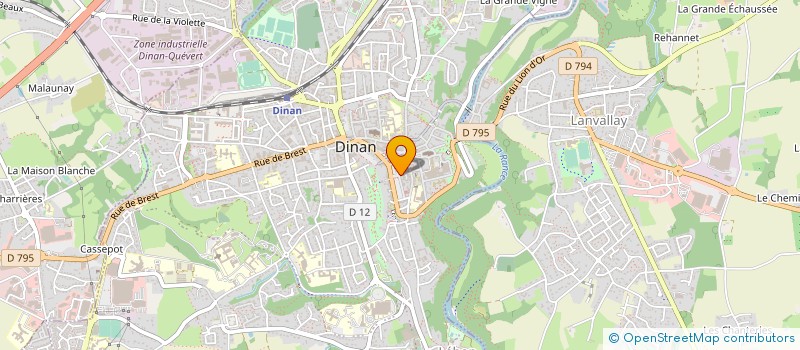 localisation de l'entreprise STANDS DU VELAY à DINAN