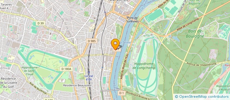 localisation de l'entreprise STANDZ à SURESNES