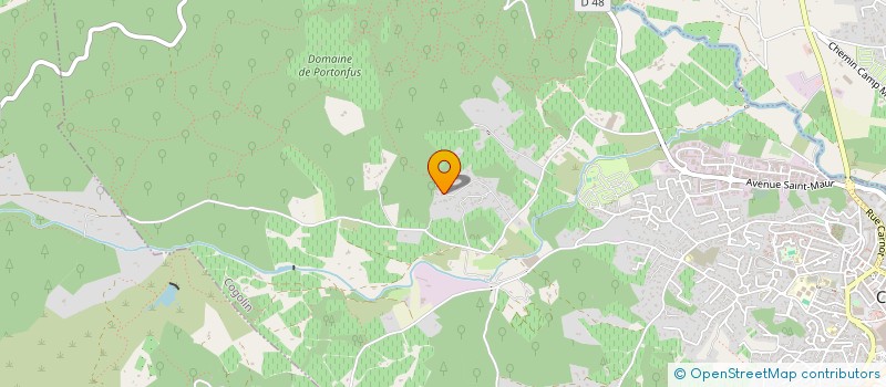 localisation de l'entreprise STANE AND GOLFE  COGOLIN