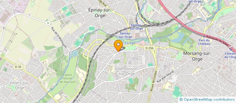 localisation de l'entreprise STANFOR à VILLEMOISSON-SUR-ORGE