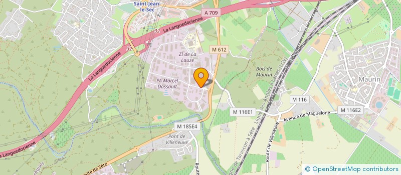 localisation de l'entreprise STANFORD INTERNATIONAL LOGISTICS  SAINT-JEAN-DE-VEDAS