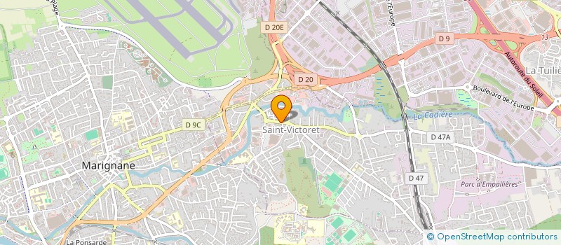 localisation de l'entreprise STANIL  SAINT-VICTORET