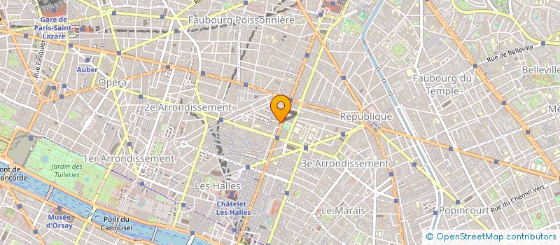 localisation de l'entreprise STANIMEX à PARIS
