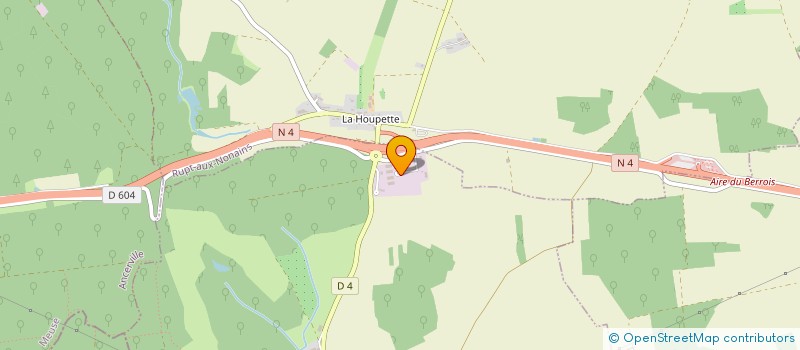 localisation de l'entreprise STANINOX à COUSANCES-LES-FORGES