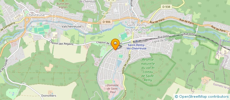 localisation de l'entreprise STANISLAS  SAINT-REMY-LES-CHEVREUSE