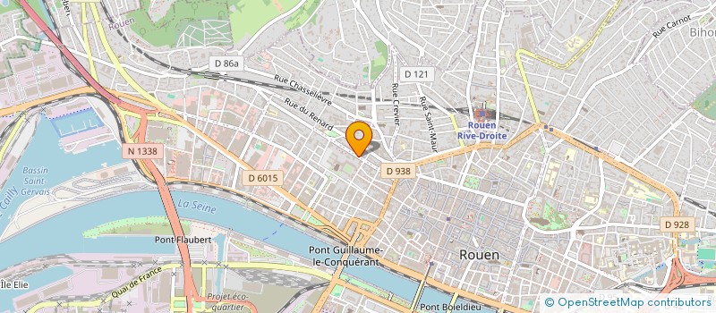 localisation de l'entreprise STANISLAS  ROUEN