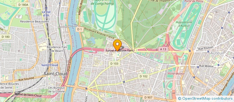 localisation de l'entreprise STANISLAS BOULOGNE à BOULOGNE-BILLANCOURT