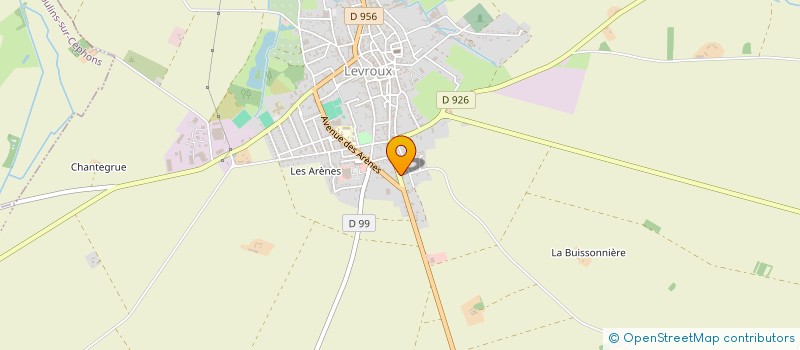 localisation de l'entreprise STANISLAS GAILLARD à LEVROUX
