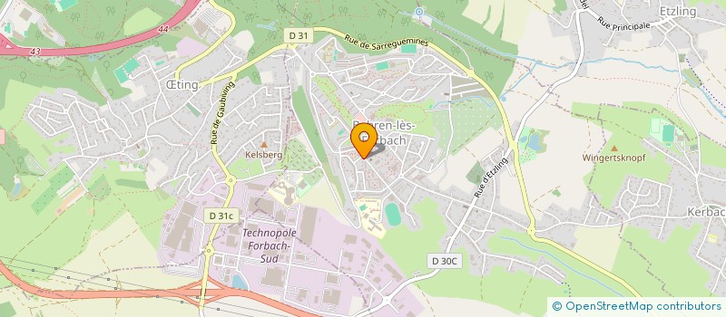 localisation de l'entreprise STANISLAS M  BEHREN-LES-FORBACH