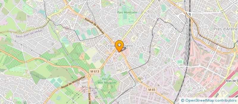 localisation de l'entreprise STANISLAS RESTAURATION à MONTPELLIER