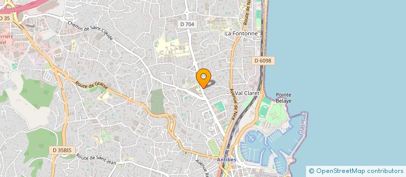 localisation de l'entreprise STANISLAW BALLET COMPAGNIE à ANTIBES