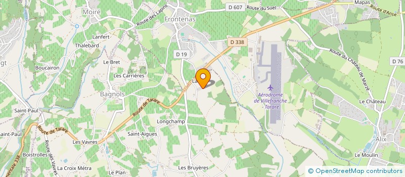 localisation de l'entreprise STANLEY  BAGNOLS