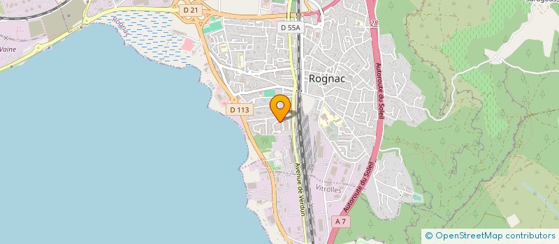 localisation de l'entreprise STANLEY  ROGNAC