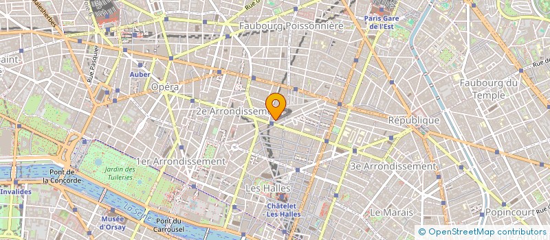 localisation de l'entreprise STANLEY S A R L  PARIS