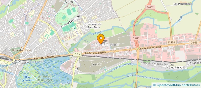 localisation de l'entreprise STANLIE  BOURGES