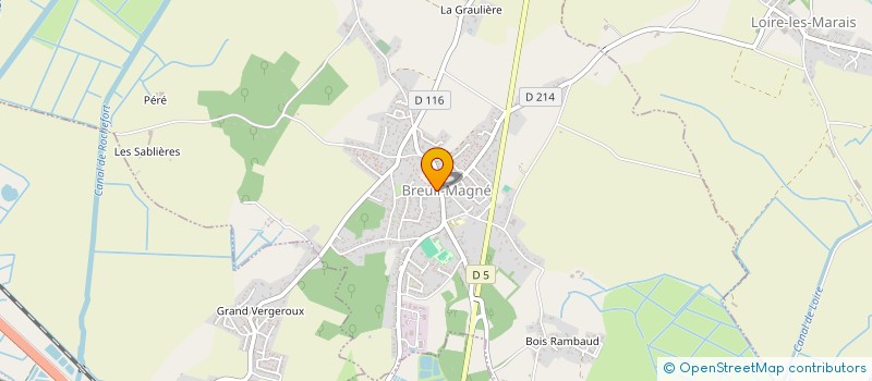 localisation de l'entreprise STANLYNE  BREUIL-MAGNE