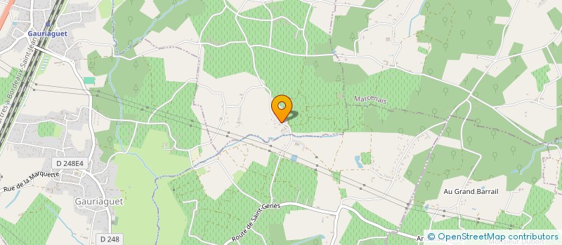 localisation de l'entreprise STANMIRA  FRONSAC