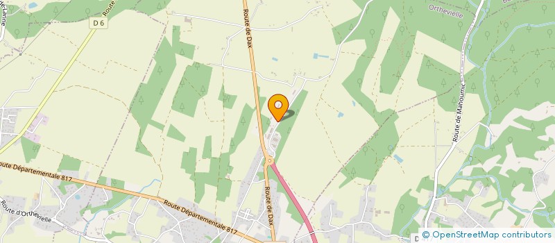 localisation de l'entreprise STANN  ORTHEVIELLE