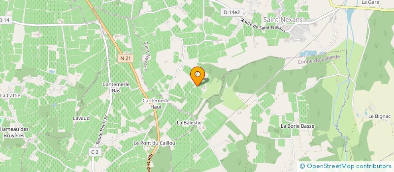 localisation de l'entreprise STANOD GFA  SAINT-NEXANS