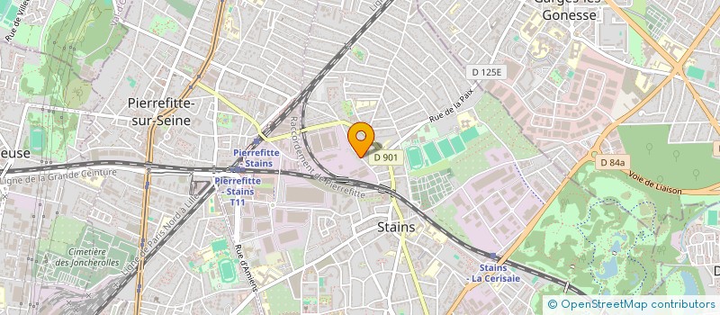 localisation de l'entreprise STANOISE DE FERMETURE à STAINS