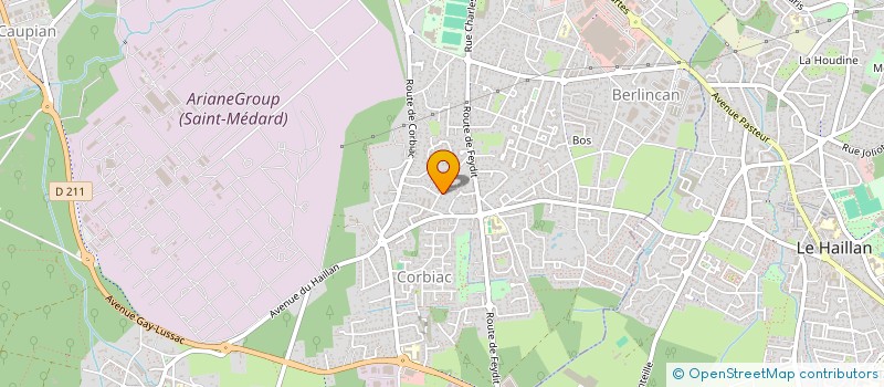 localisation de l'entreprise STANOS  SAINT-MEDARD-EN-JALLES