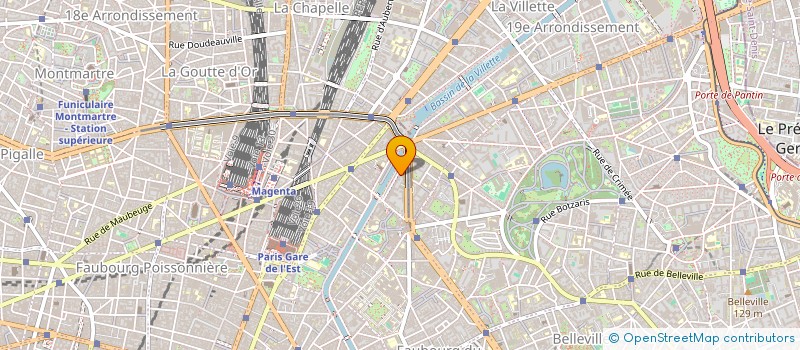 localisation de l'entreprise STANROC BUCI  PARIS