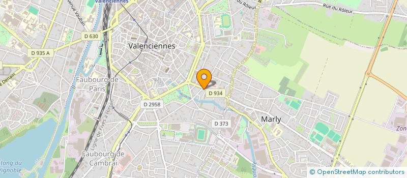 localisation de l'entreprise STANSE  VALENCIENNES