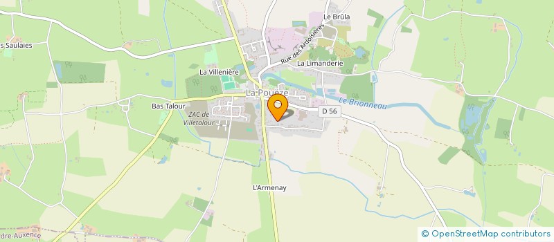 localisation de l'entreprise STANVA  ERDRE-EN-ANJOU