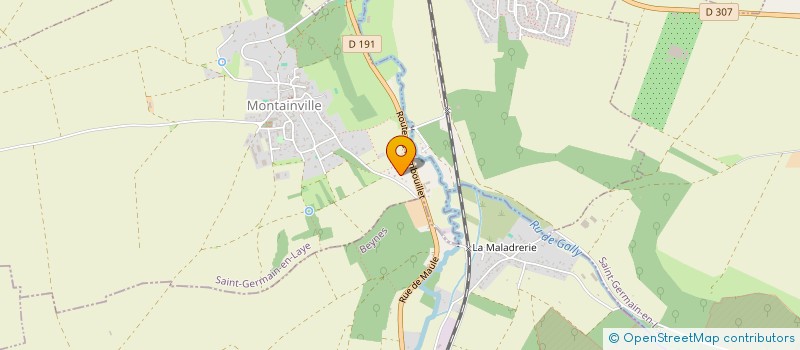 localisation de l'entreprise STANWILL  MONTAINVILLE