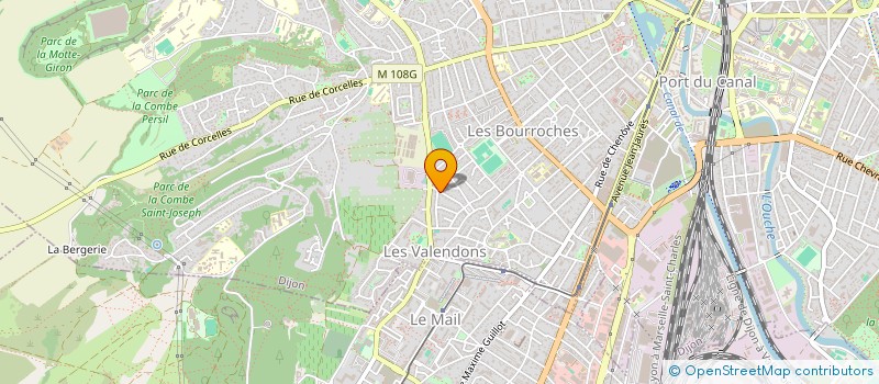 localisation de l'entreprise STANZA à DIJON