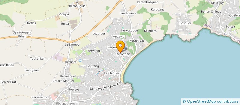 localisation de l'entreprise STAON  PLOUGONVELIN