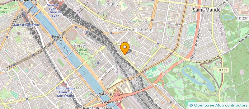 localisation de l'entreprise STAOUELINE PRODUCTION  PARIS