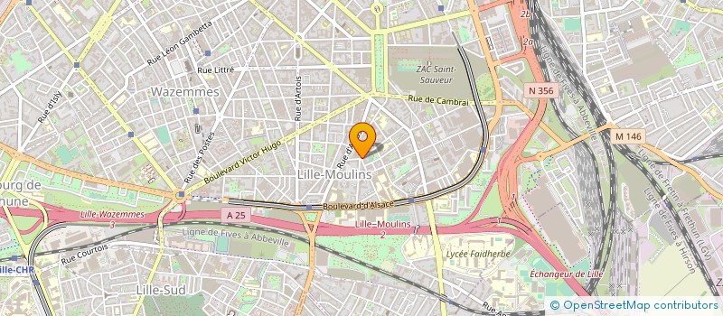 localisation de l'entreprise STAP à LILLE